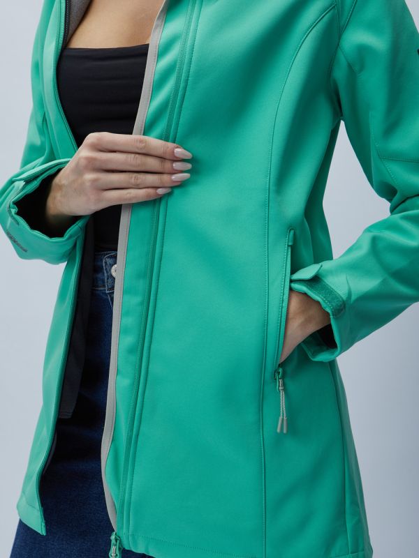 Women's windbreaker MTFORCE spring green 22210Z